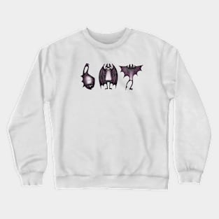 Alphabet Yoga Bat Crewneck Sweatshirt